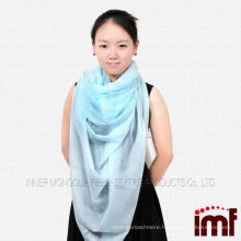 100%cashmere fashion square scarf 2014 light color scarf